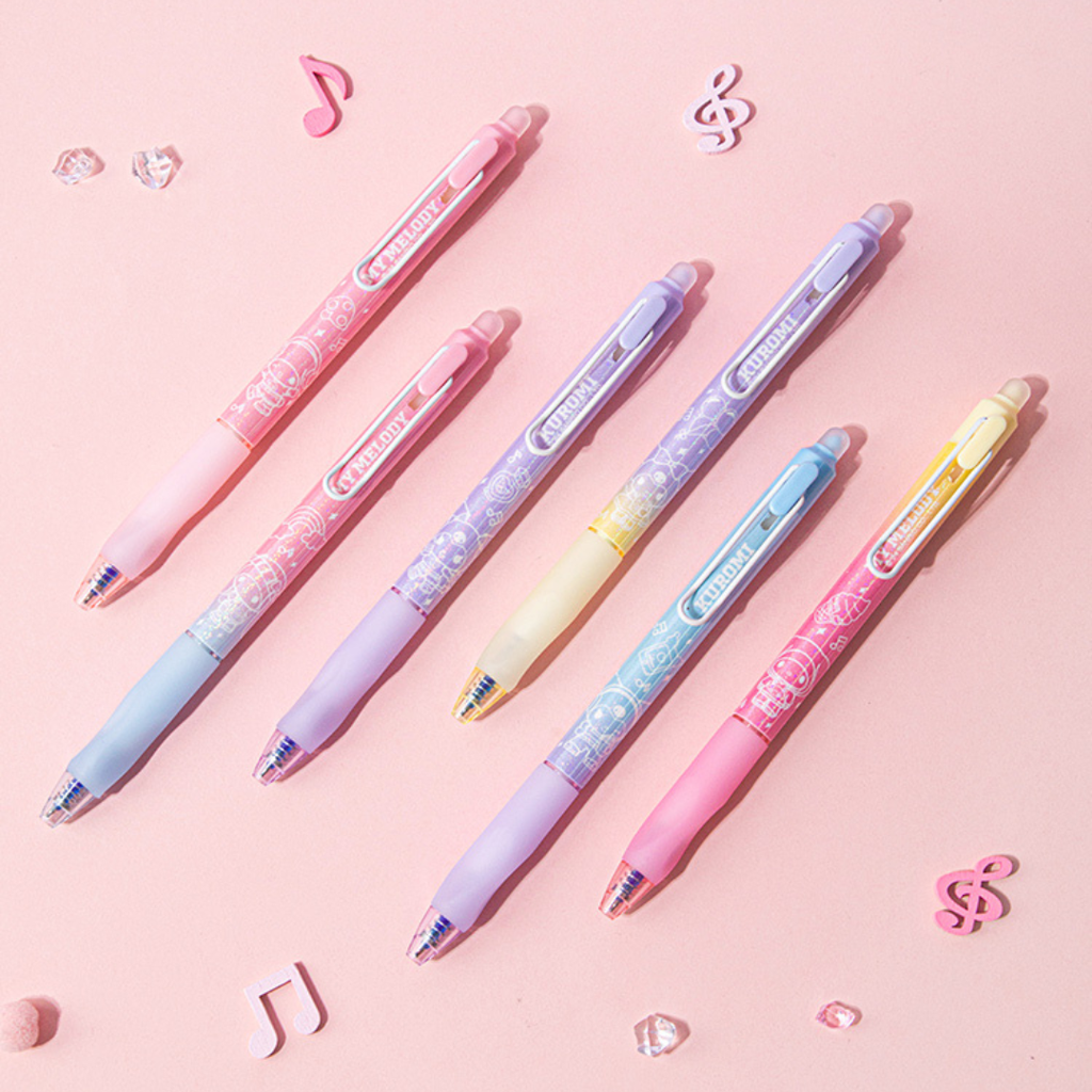 ERASABLE GEL PEN, 0.5MM, 4 DESIGNS(KUR, MY)