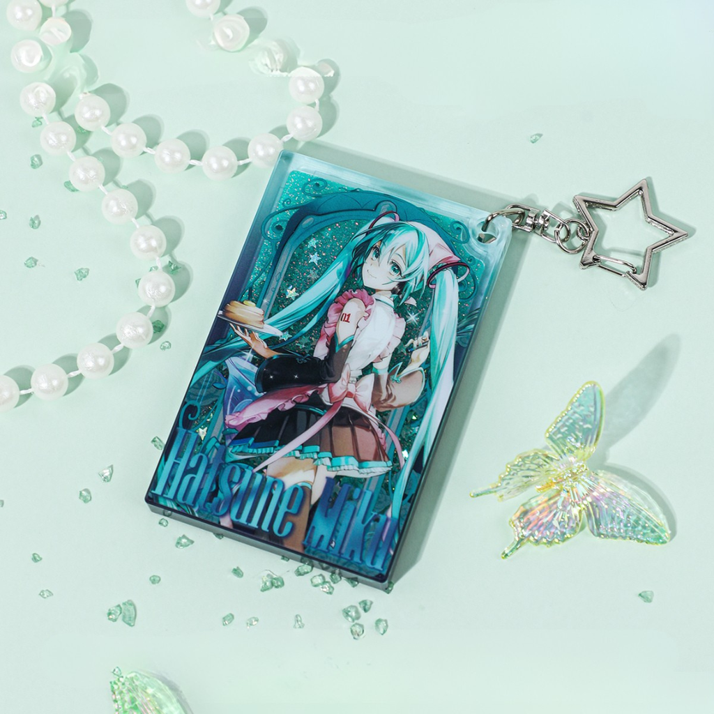 FLOW SAND ACRYLIC PENDANT,53*83MM,1DESIGN