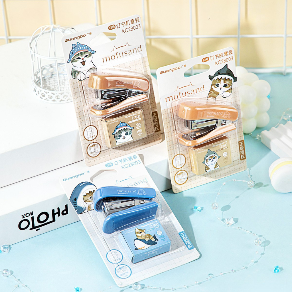 MINI STAPLER W/ 480 PCS. STAPLES, 24/6 
