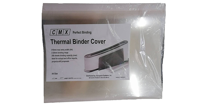 THERMAL BINDING COVER, 12MM, A4