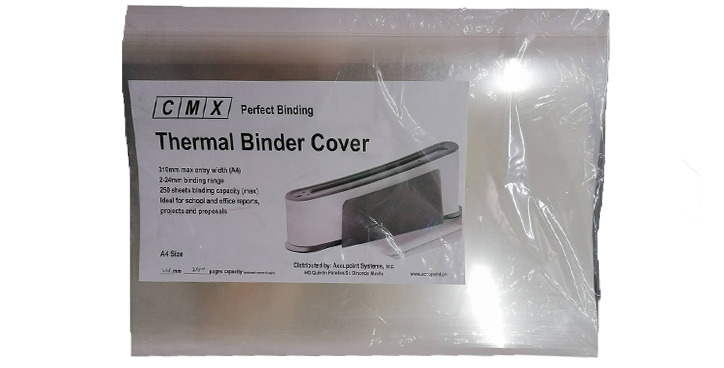 THERMAL BINDING COVER, A4, 3MM , 12 PCS/PACK
