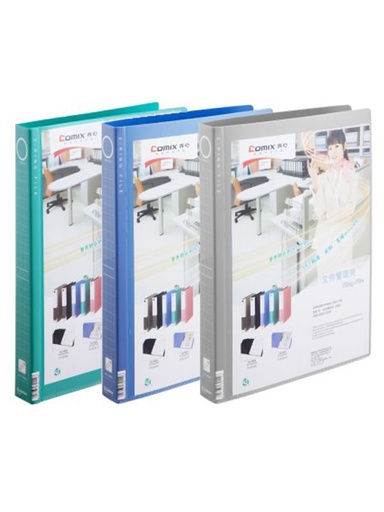 [A119] COMIX 2-O-RING FILE BINDER A4 1-1/4"