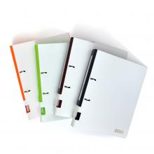 [A7896] COMIX DUAL CHARM SERIES RING BINDER, A4, 2-D,1"