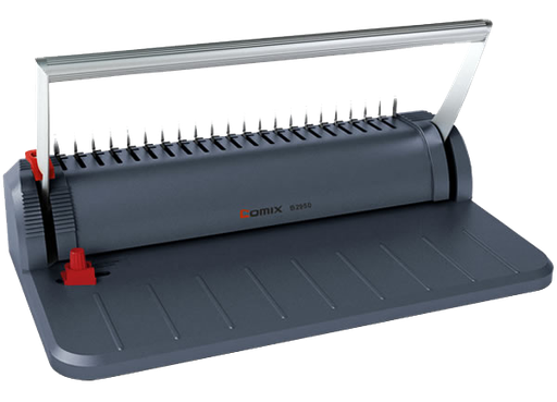 [B2950] COMIX HEAVY DUTY COMB BINDING MACHINE 8 SHEETS PUNCHING CAP., A4 SIZE