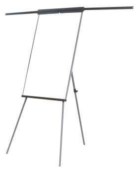 [BM9866A] COMIX TRIPOD FLIPCHART EASEL , 26"X38" ALUMINUM FRAME