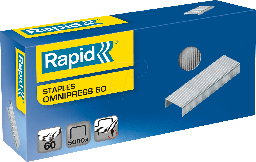 [RSO60-5M] RAPID OMNIPRESS 60 STAPLES, 5000 PCS/BOX, 5000562