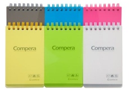 [CPA7801] COMIX COMPERA NOTEBOOK, 80 SHEETS, A7