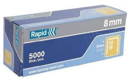 [RS 13/4] RAPID FINE WIRE STAPLES FOR STAPLING GUN RSG-R13,R23,MS610,RT-ECO,RT-19, 5000 PCS
