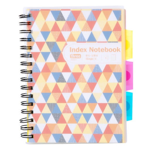 [HWFB60505] SPIRAL NOTEBOOK, A5, 126 SHEETS