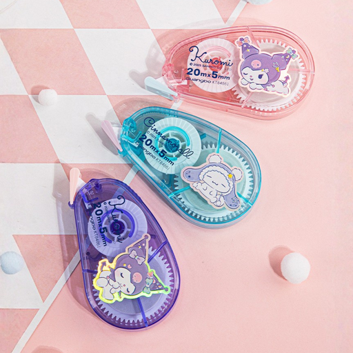 [KT84861] CORRECTION TAPE, 20M, 3 DESIGNS (KUR, CIN)