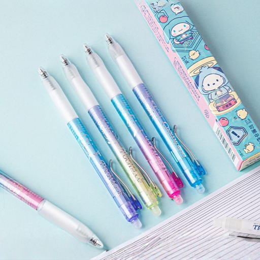 [KT82213] ERASABLE GEL INK PEN, 0.5MM BLACK