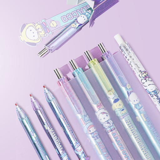 [KT82200] RETRACTABLE GEL PEN, 0.5MM BLACK